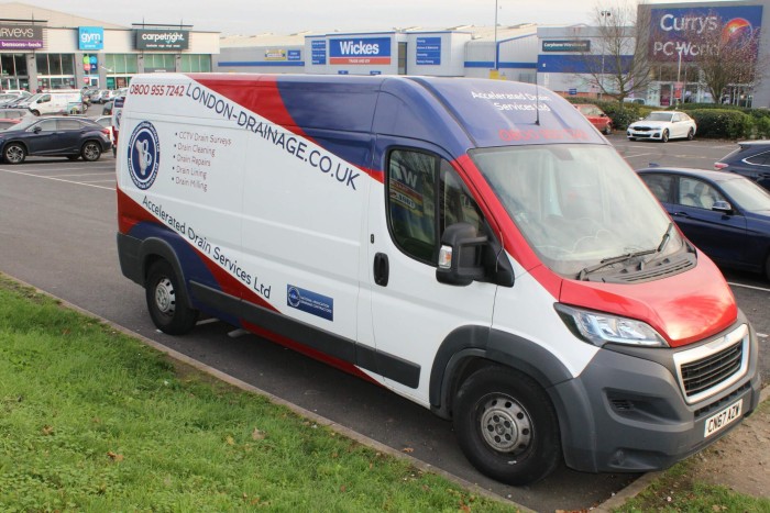 CCTV Drain Surveys Essex White Van